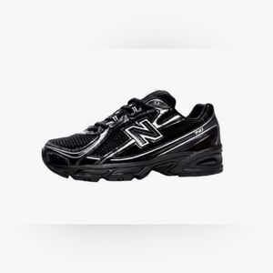 New Balance Black New Balance Kids' 740 Sneakers 7